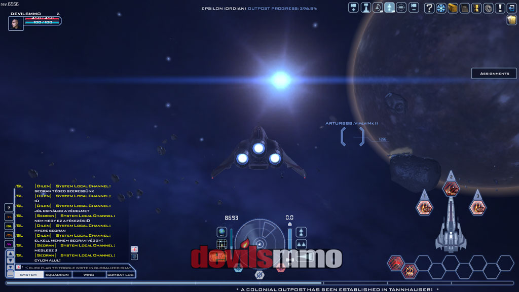 Battlestar Galactica Online free space combat MMO
