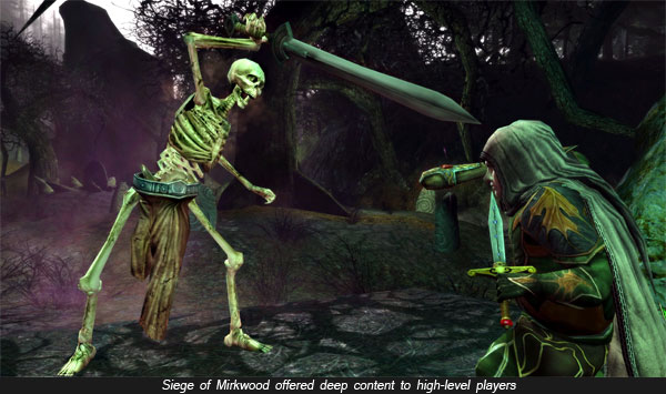 Siege of Mirkwood and new areas