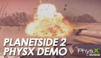 PhysX demo for Planetside 2