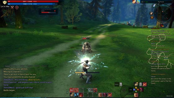 TERA Arcadia region