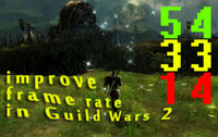 Improve Guild Wars 2 frame rate
