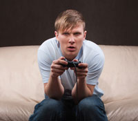 Sleepy gamer