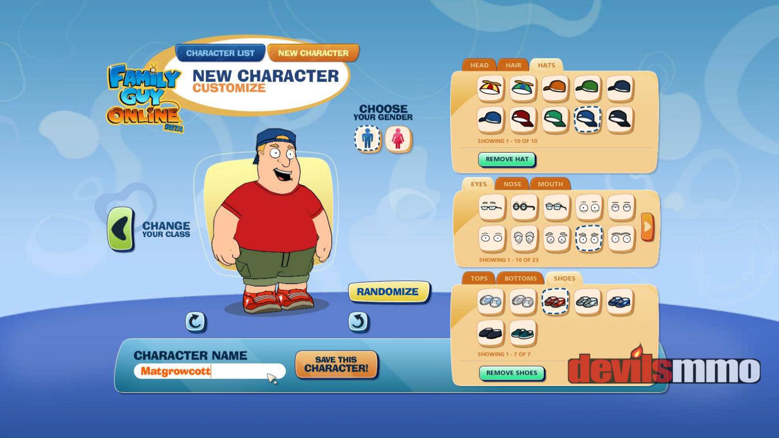 Family Guy Online Character Creator Available - IGN