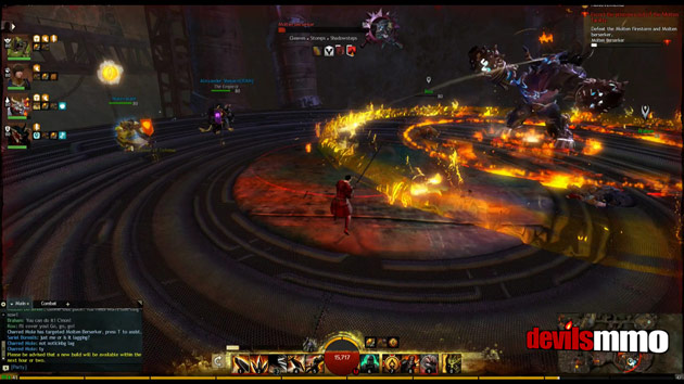 Guild Wars 2 Flame and Frost Retribution boss