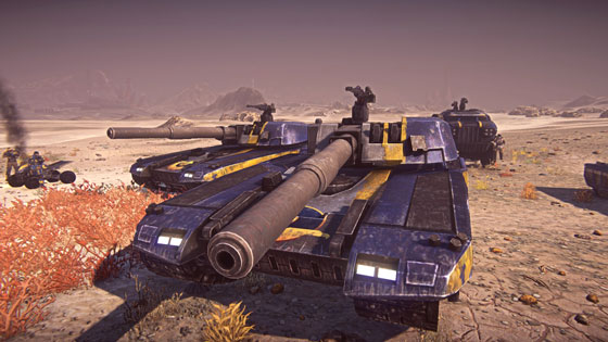 Planetside 2 NC Tanks