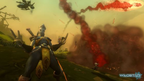 Wildstar's The Granok fights against the Dominion